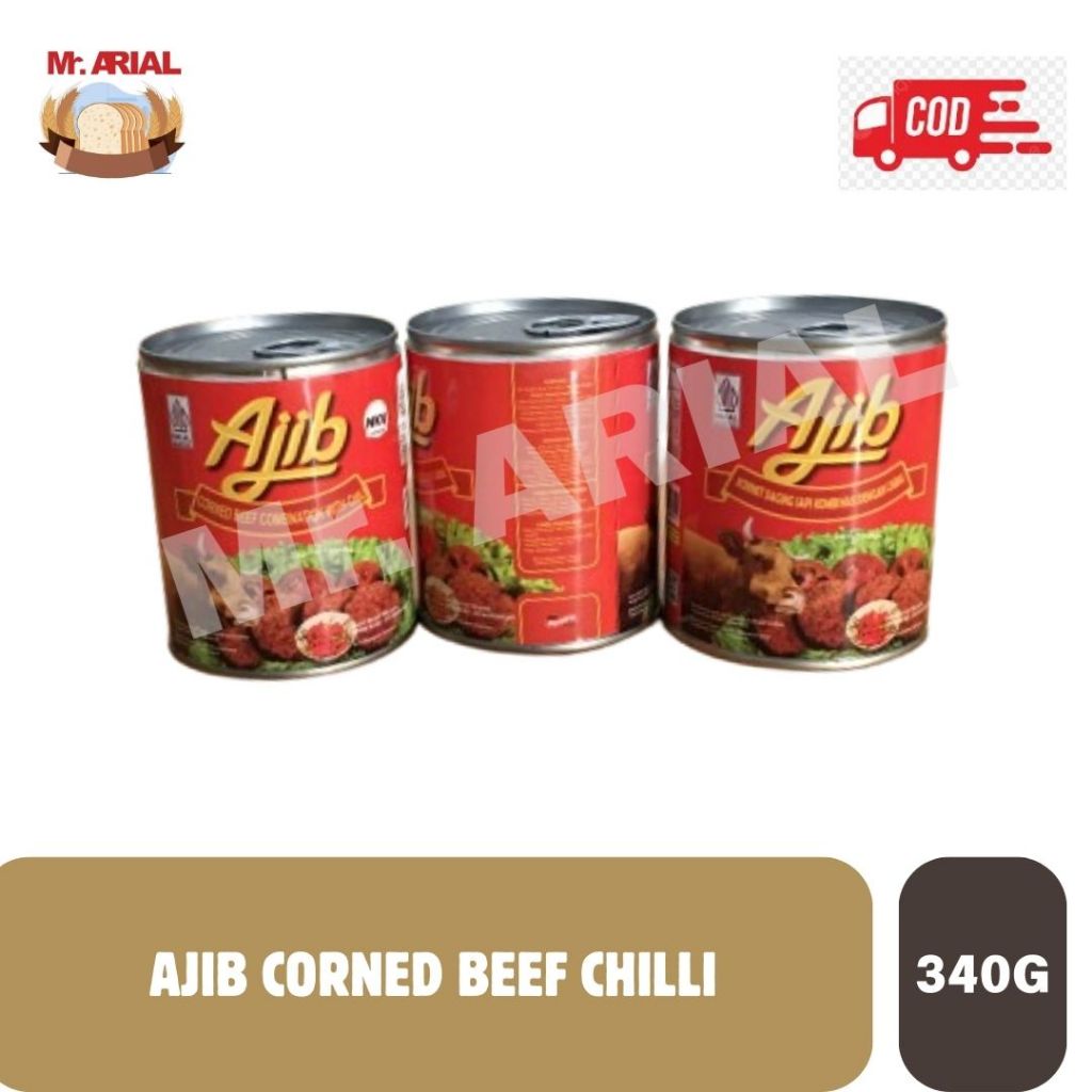 

AJIB CORNED BEEF CHILLI / CABAI 340GR