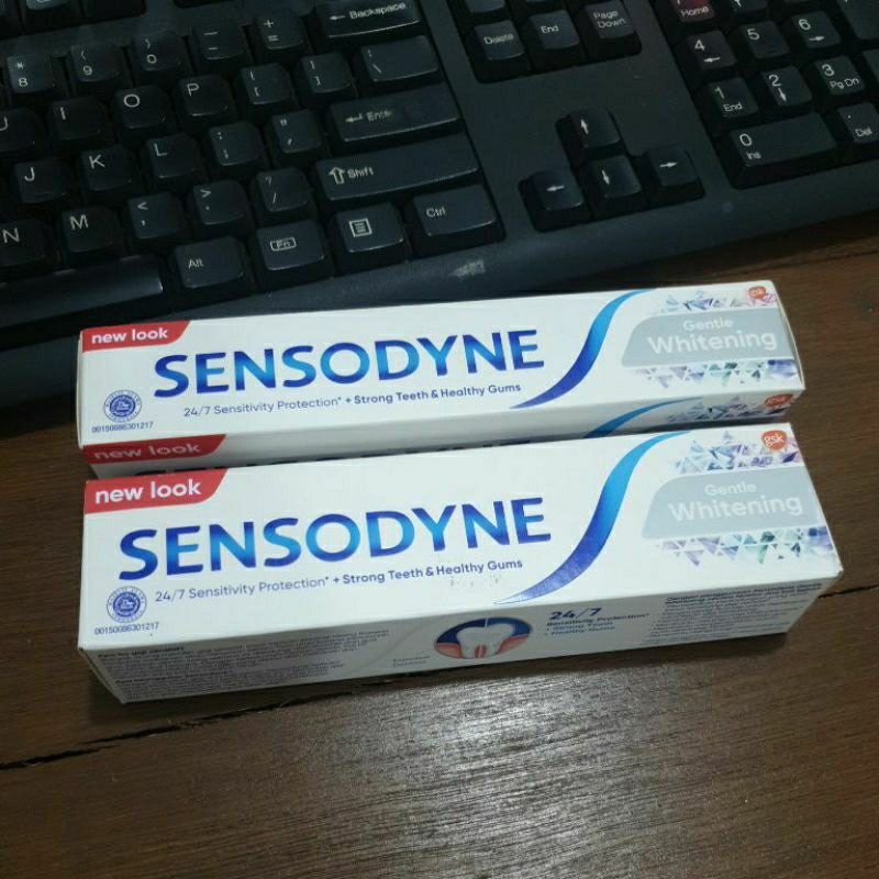 SENSODYNE gentle whitening / SENSODYNE multi action / SENSODYNE cool gel