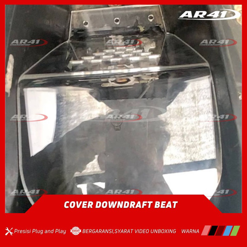 cover downdraft bagasi downdraft beat FI . cover bagasi downdraft beat fi tebal 5mm