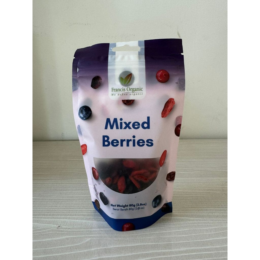 

Mixed Berries Francis Organic 80 G