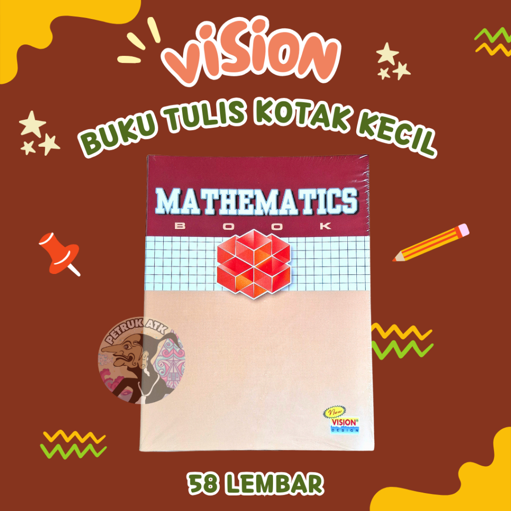 

[PCS] BUKU TULIS KOTAK KECIL VISION 58 LEMBAR KWARTO