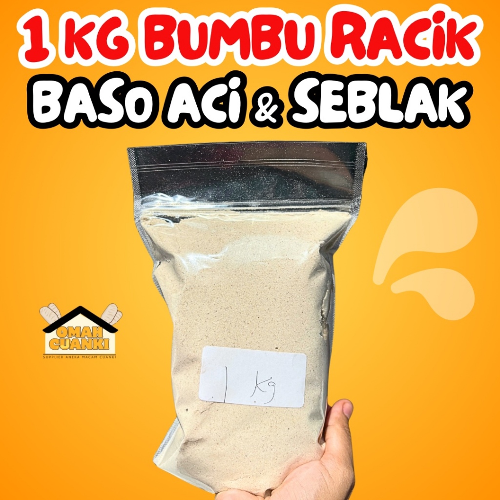 

1 KG Bumbu Racik Baso Aci By Omah Cuanki