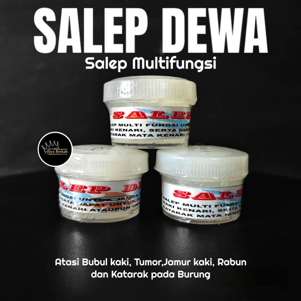 SALEP DEWA ORIGINAL OBAT BURUNG SAKIT KAKI BERJAMUR MATA SNOT KATARAK UNTUK LOVEBIRD KENARI KACER MU