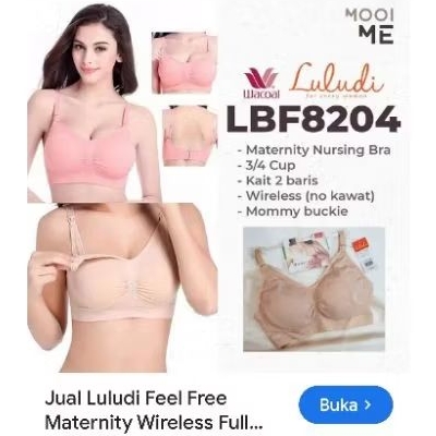BH MENYUSUI LULUD1 LB F 8204 FEEL FREE MATERNITY SIZE M
