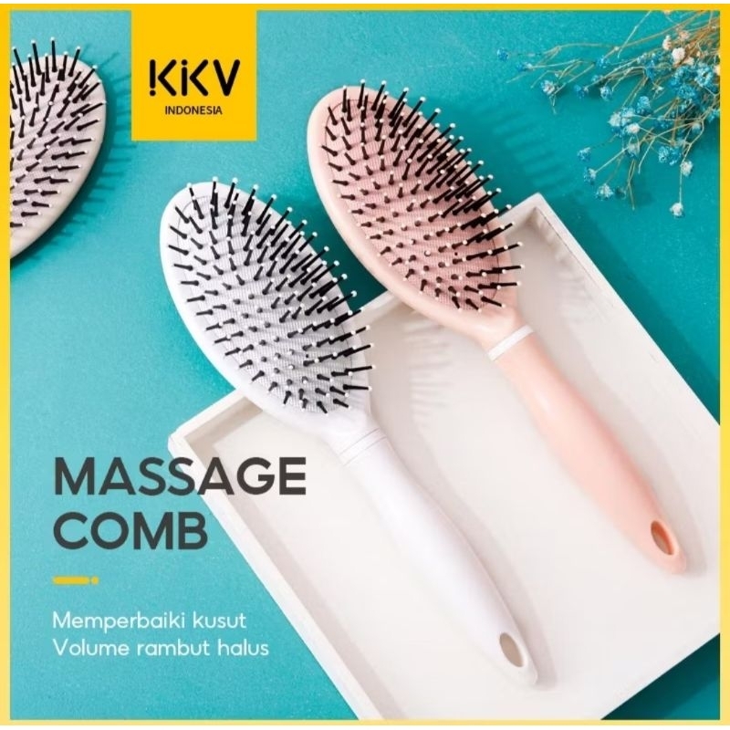 nonakembar.shop ❣️ Kkv - cushion comb /sisir / sisir rambut