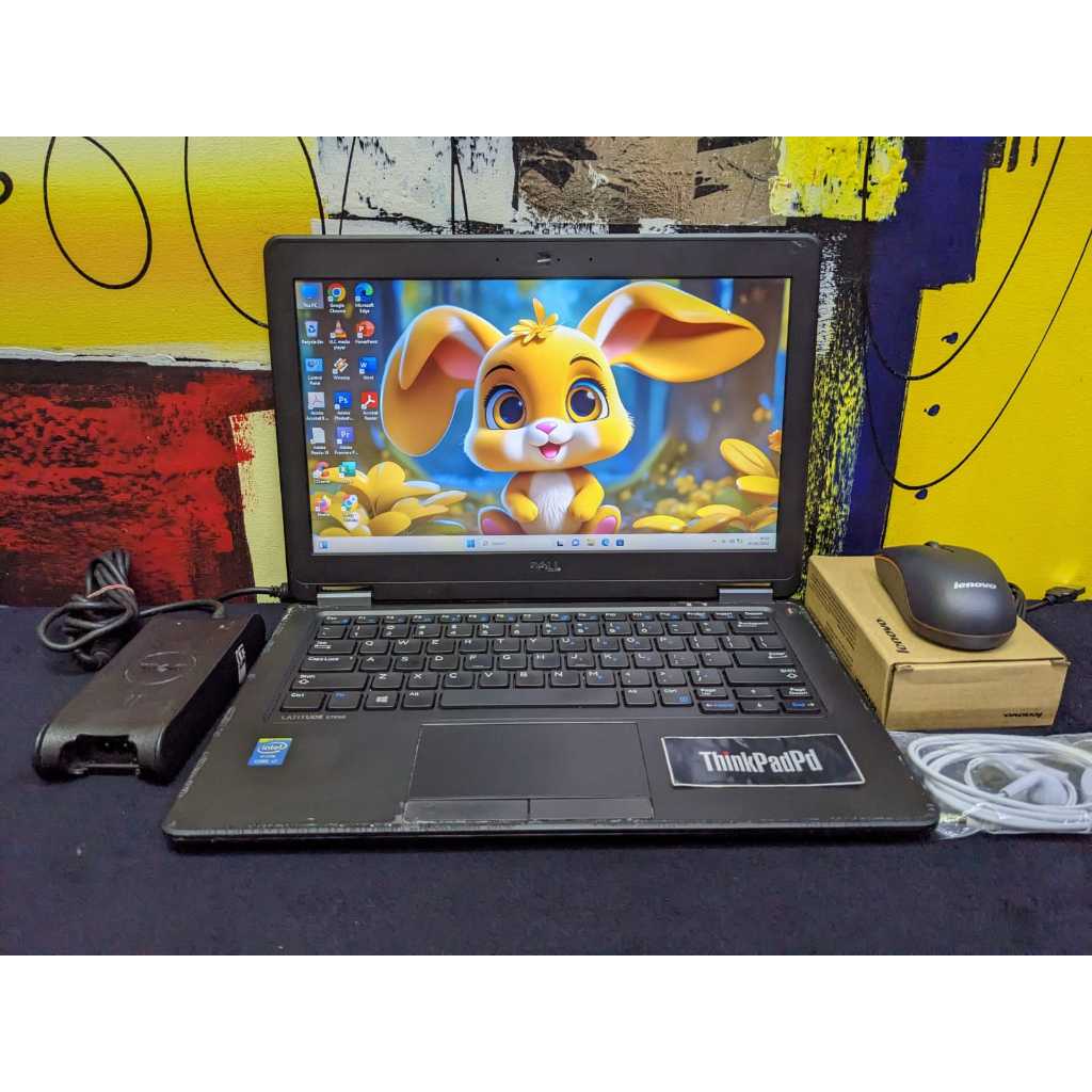 Laptop Dell Latitude E7250 Core i7 5600U Ram 8Gb & SSD 512Gb Slim