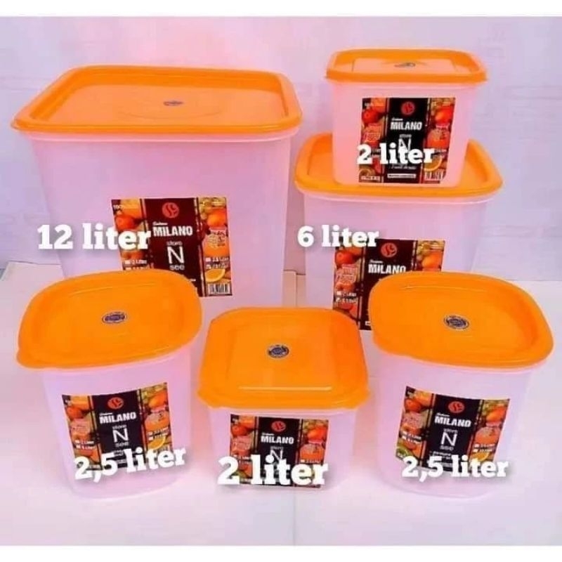 SET TOPLES PLASTIK / WADAH MAKANAN BERBAGAI UKURAN