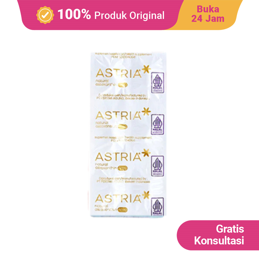 Astria 4 mg 6 Kapsul