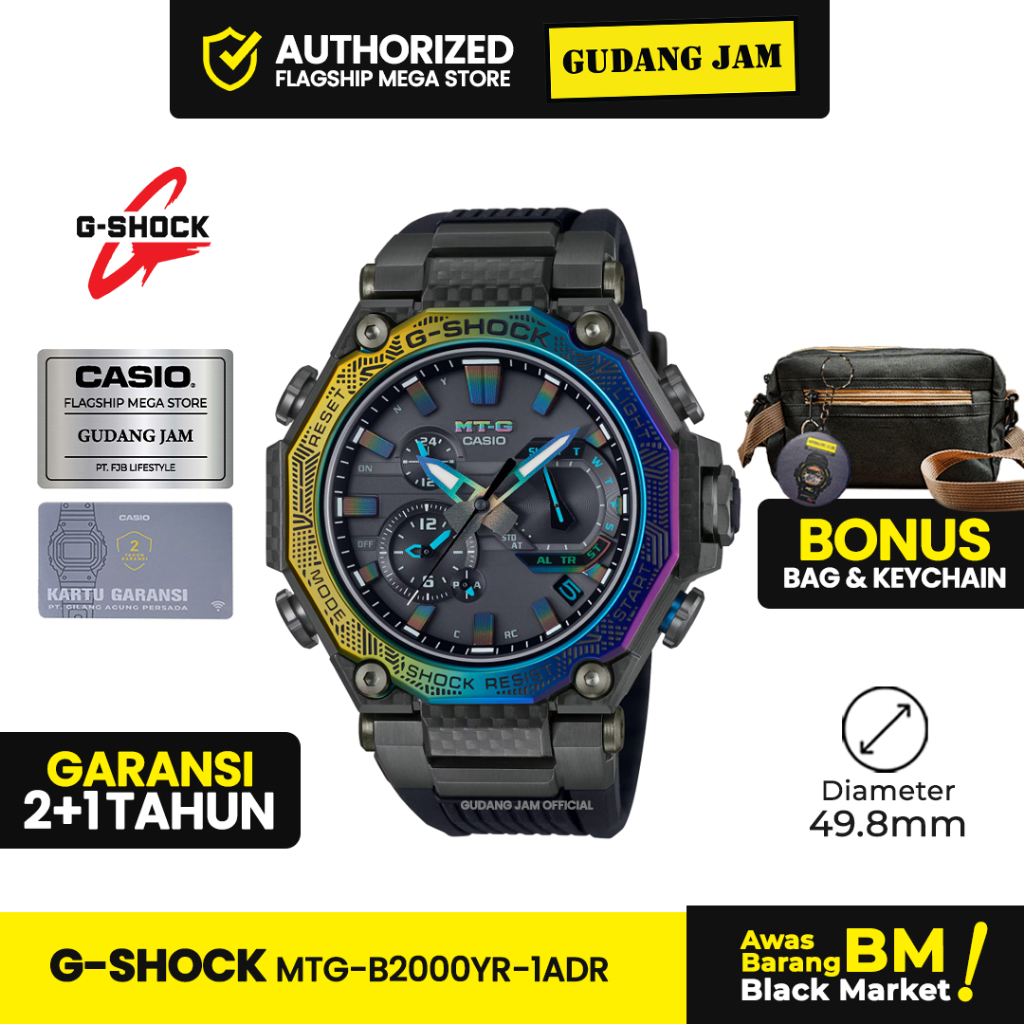 Jam Tangan G-Shock GShock MTG-B2000YR-1ADR MTG-B2000YR MTG-B2000 MTGB2000YR