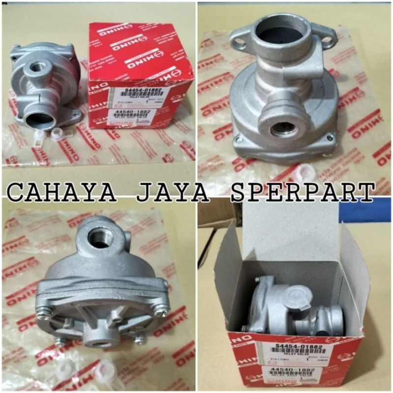 RELAY VALVE S4454-01882 VALVE AIR KURA KURA REM ANGIN FM260TI HINO ASLI