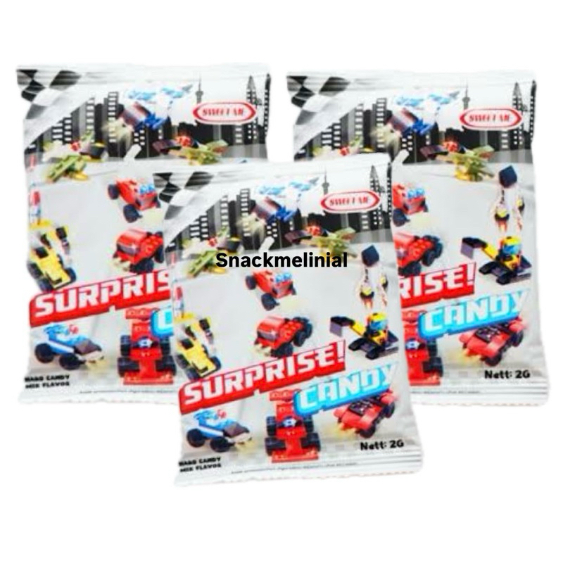 10pcs surprise candy toy lego