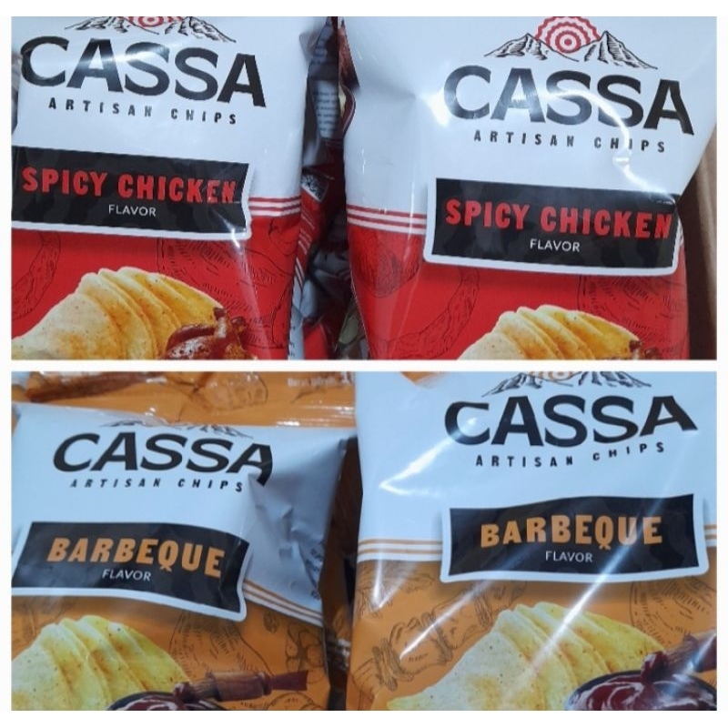 

Cassa Artisan chips keripik original- bbq kemasan 18 gram