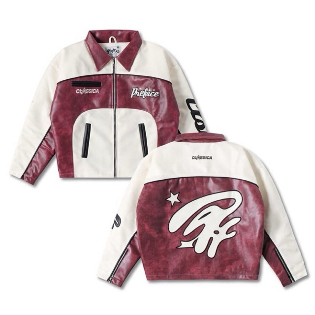 [ORIGINAL] Preface Classica Boxy Leather Jacket