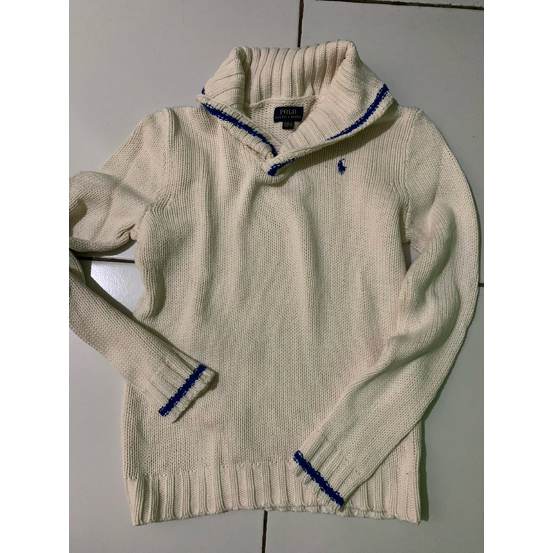 KNIT POLO RL