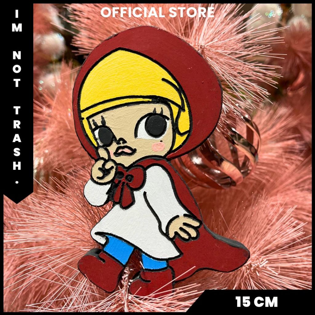 

IMNOTTRASH | MAINAN SET ANAK DIY CAT KUAS | KADO ULANG TAHUN MURAH | PAINTING GAMBAR | Painting Kit | MOLLY RED HOOD | 15 cm