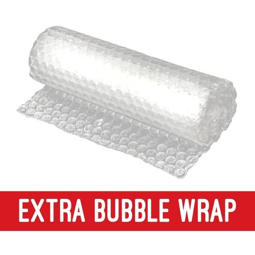 

Extra Packing BubbleWrap/Kardus