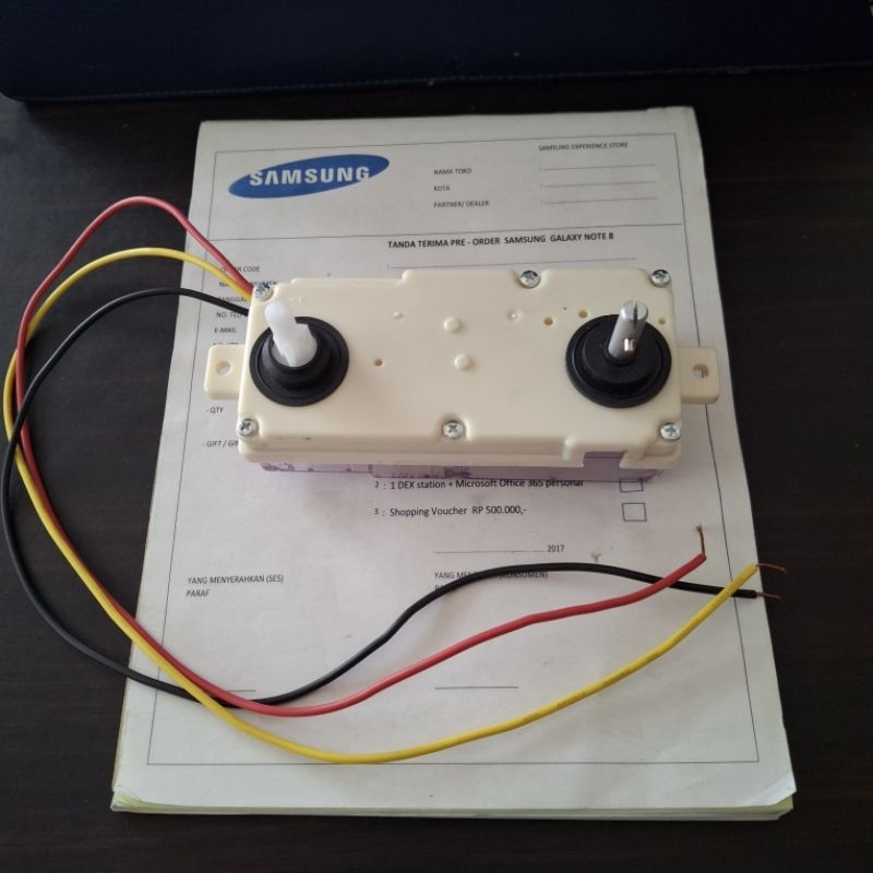 timer mesin cuci LG dua tabung 3 kabel