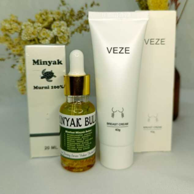 Paket Cream & Minyak bulus exstra gingseng merah Pembesar + pengencang payudara paling ampuh super c