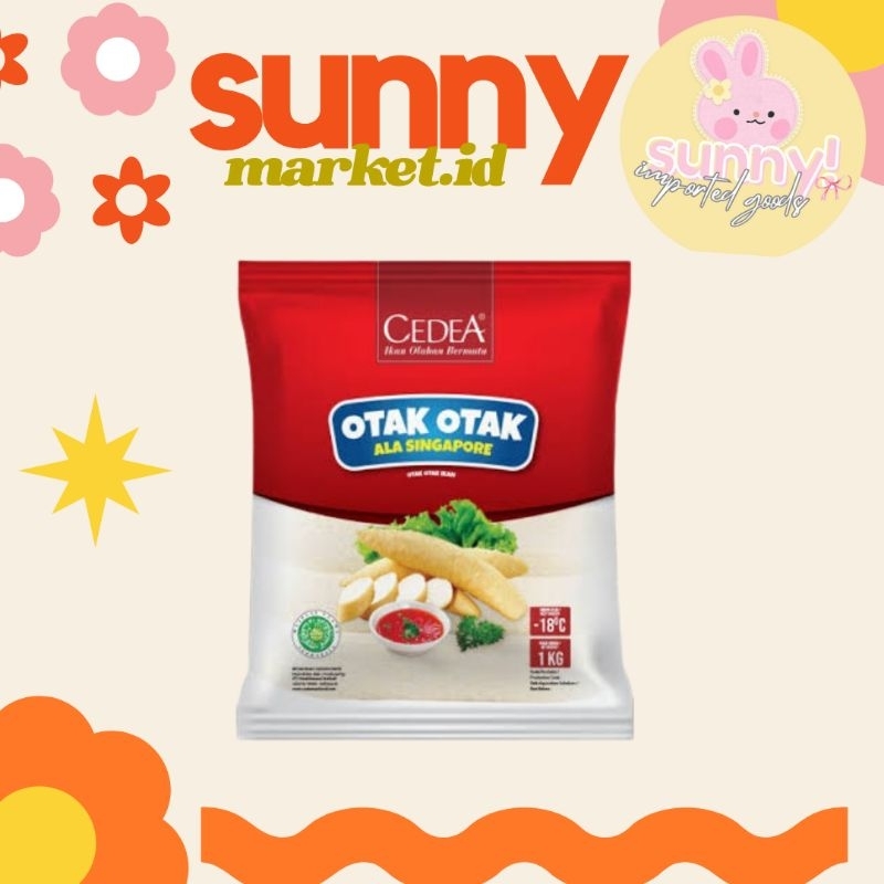 

SUNNYMARKET - CEDEA OTAK OTAK IKAN SINGAPORE BAKSO BASO IKAN FISH BALL 1 KG
