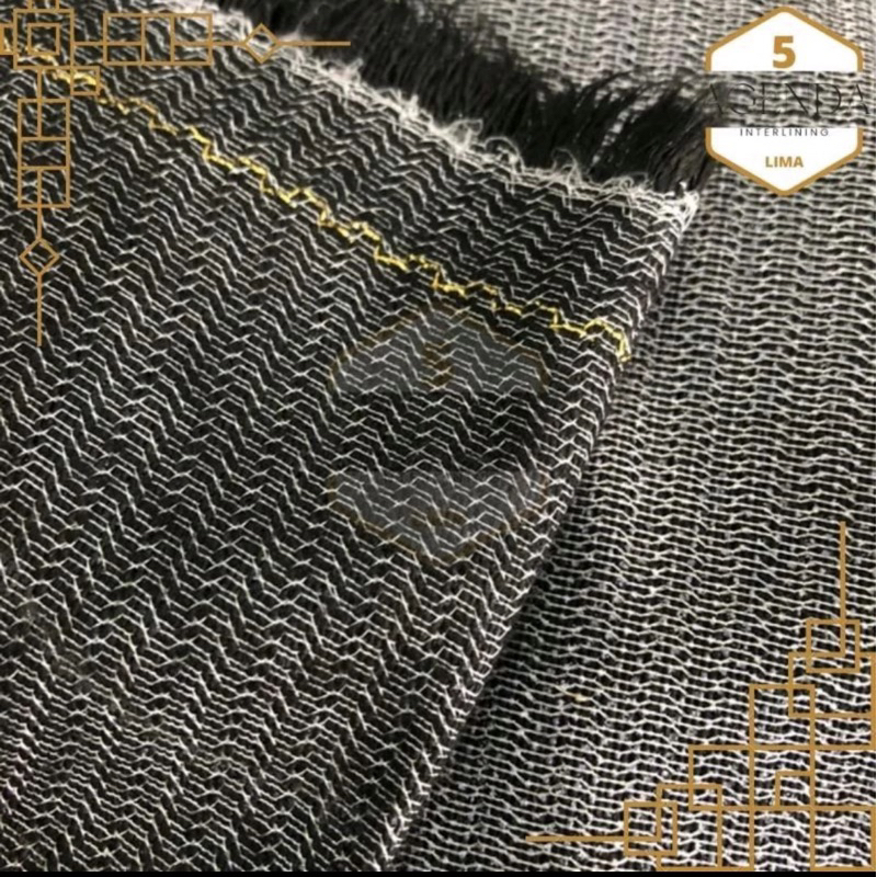 Kufner Lem Lapisan Pengeras Untuk Jas & Blazzer Ketebalan Sedang 120 GSM 50 Yard