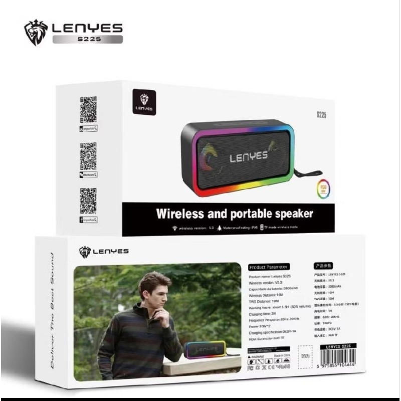 Speaker bluetooth lenyes