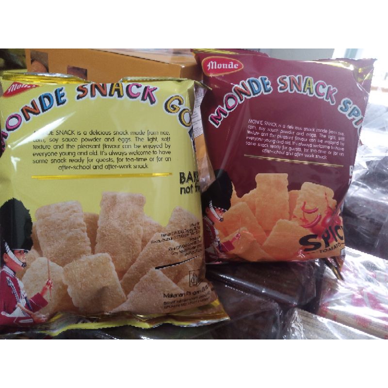 

Monde Snack Gold / Spicy /Red 27gr / 60gr