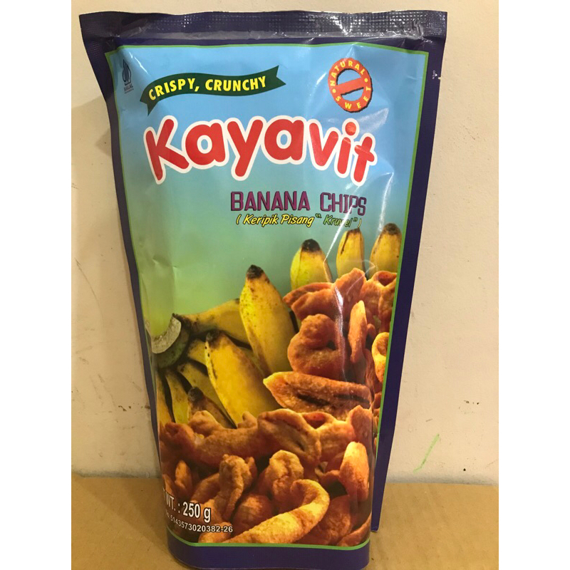 

KAYAVIT BANANA CHIPS KAYAVIT KERIPIK PISANG KRUWEL