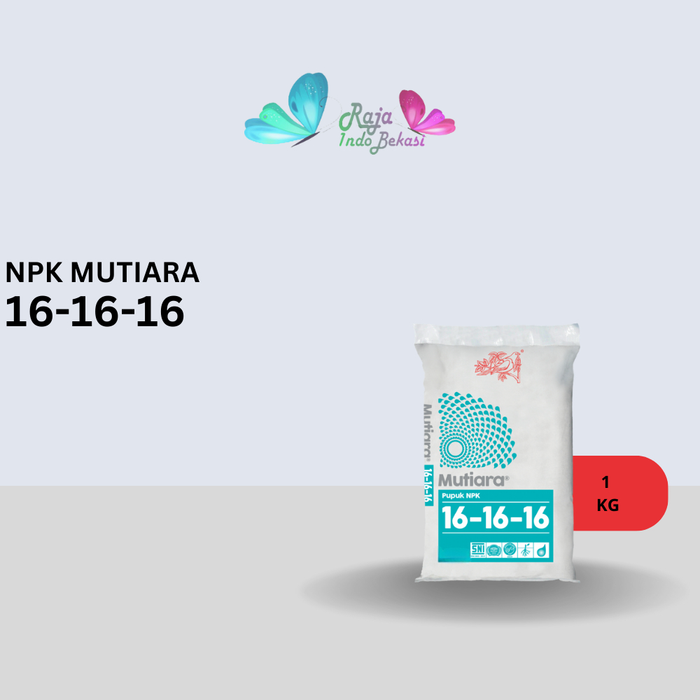 Ori Pupuk Npk Mutiara Tawon Pak Tani 16-16-16 1 Kg Pupuk Npk Biru 161616 Pupuk Pertumbuhan Bibit Ben