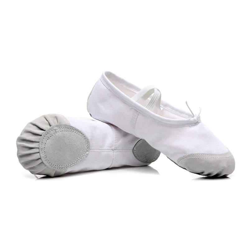 bestpromo sepatu ballet canvas untuk anak & dewasa - best seller untuk tari hanfan