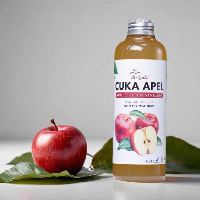 

Cuka Apel Al-Qudsi 250ml 100% Organik Termurah