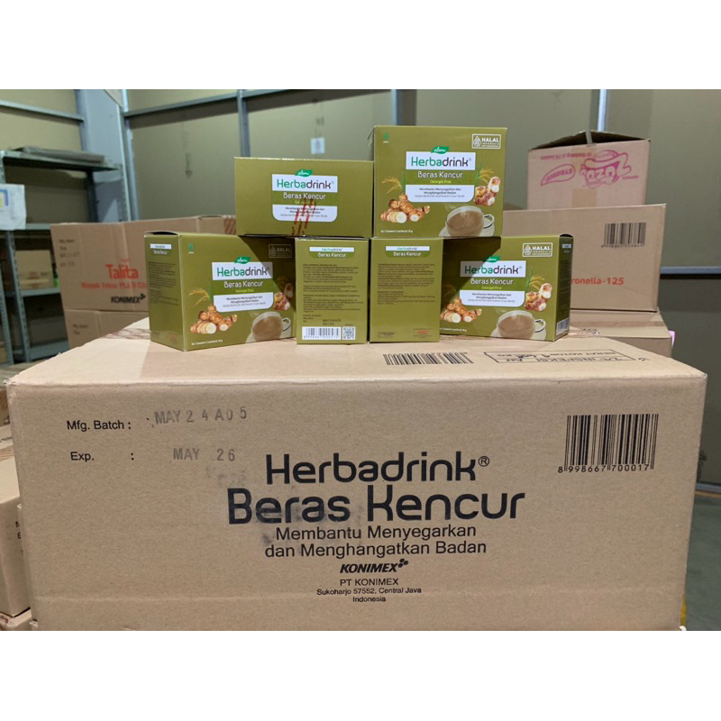 

Herbadrink Beras Kencur isi 5 sachet Minuman Herbal