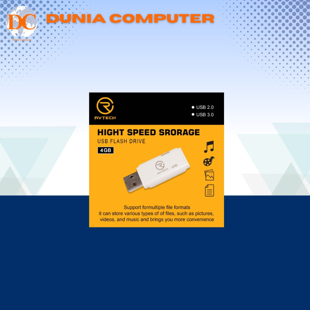 FLASHDISK RVTECH 4GB ORIGINAL