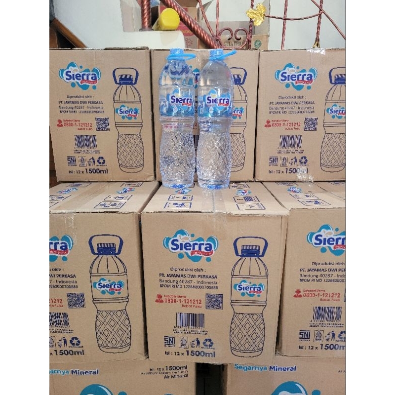 

Sierra Botol Air Mineral 1500 ml DUS