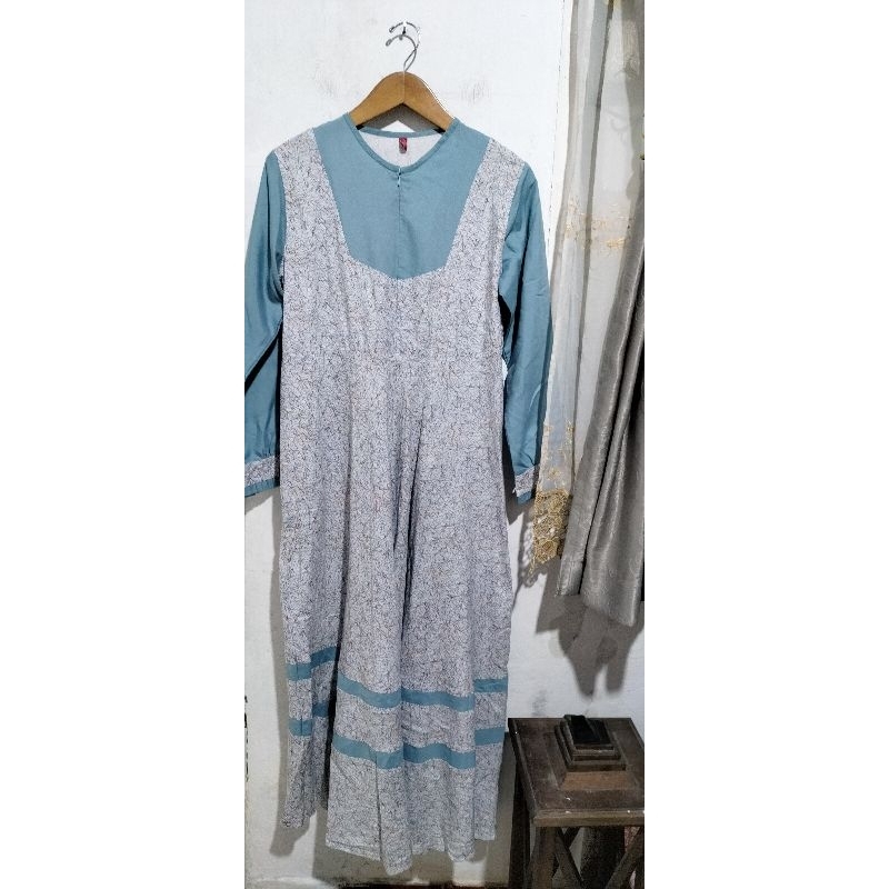 Gamis Long Dress Wanita Yanti Mode
