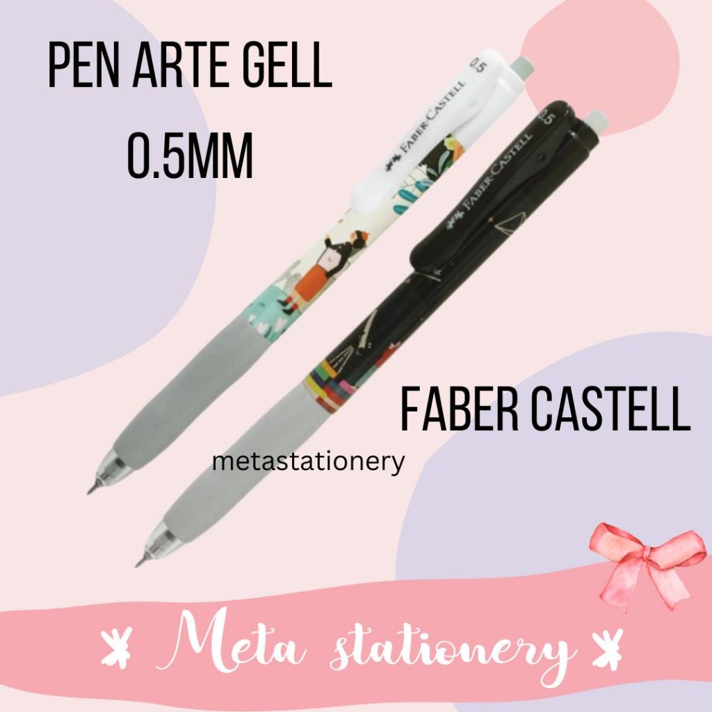 

Gel Pen / Ballpoint / Pulpen Arte Faber Castell 0.5mm ( 1pc )