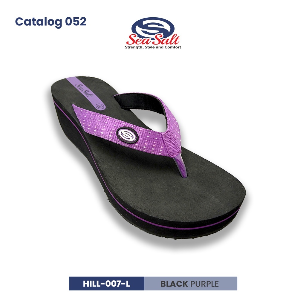 SANDAL WEDGES WANITA/ CEWEK | HILL-007-L | Sea Salt