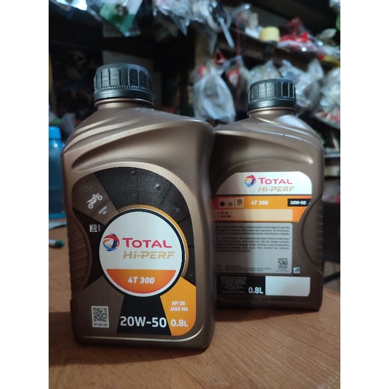 Oli mesin manual TOTAL HI-PERF 20W-50 800ml