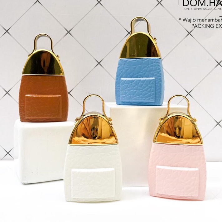 KI3 3ml Botol Parfum Kaca Bag Pack MCM Luxury Parfume Spray Kosong Isi Ulang Perfume Mist Refill Aro