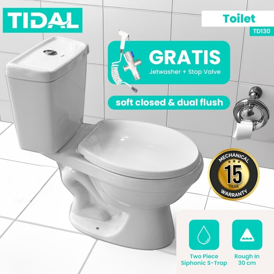 Toilet / Kloset Duduk Tidal TD130