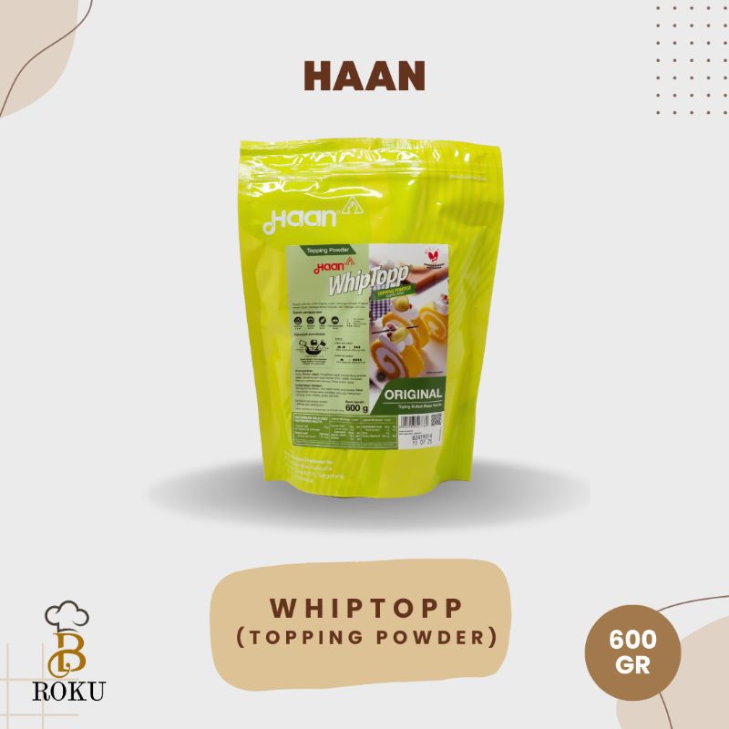 

Haan Whiptopp Tepung Whipping Cream 600 gr