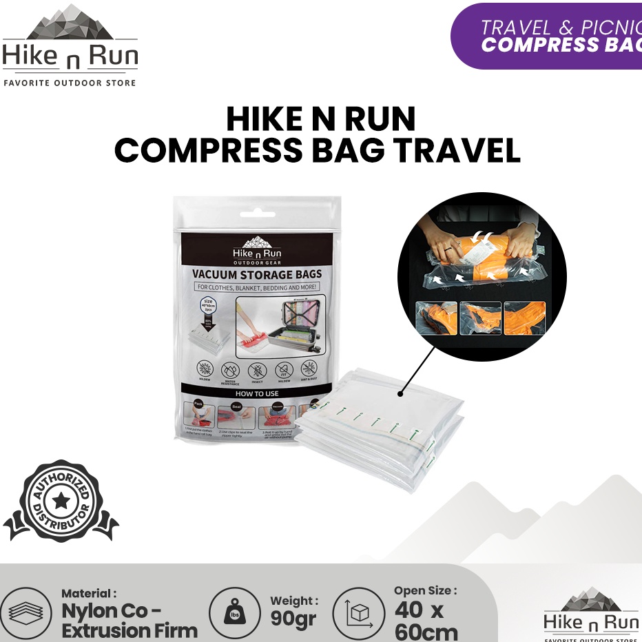 Hot Hike n Run Compress Bag Travel