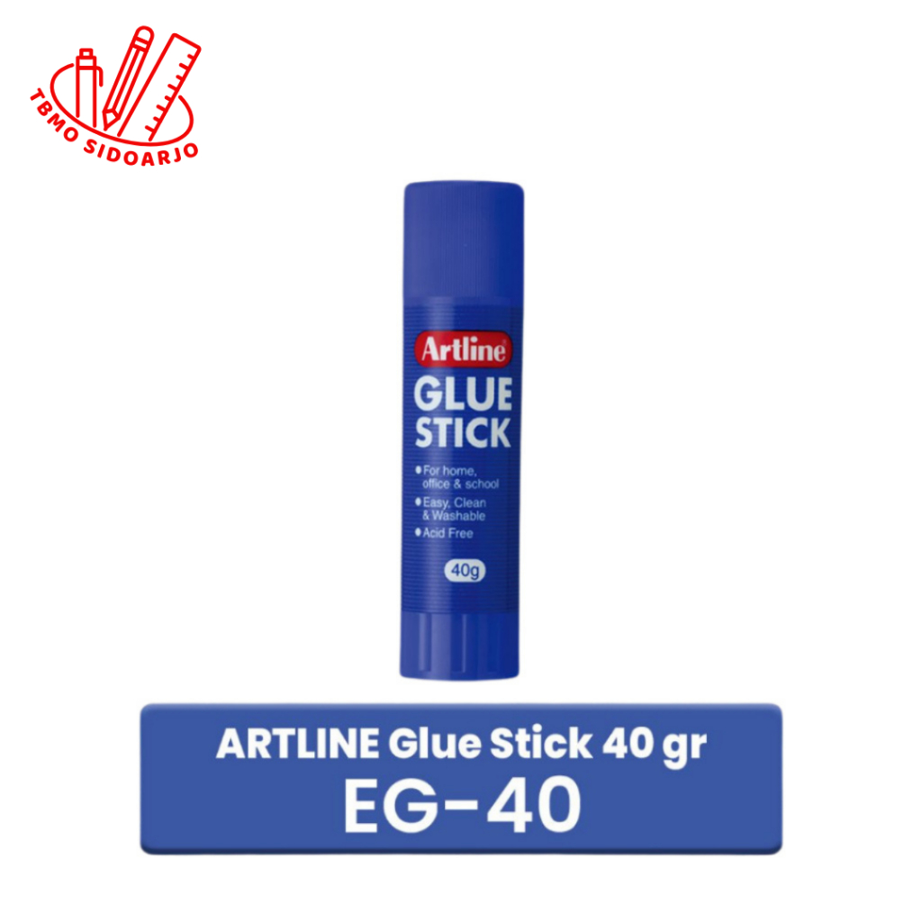 

TBMO Lem Kertas atau Glue Stick Artline 40Gr EG-40 Per Pcs