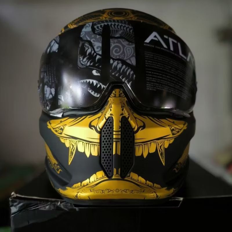 AUTHENTIC‼️ GRATIS ONGKIR SE-NKRI‼️ | HELM CARBON AERO RUROC AT3.0 RONIN SAMURAI LEGEND | AERO ULTRA