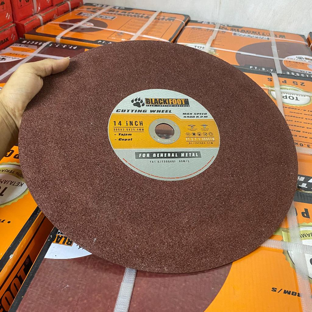 

Pisau Potong Cutting Wheel WD 14inch Harga 1 buah blackfoot ori