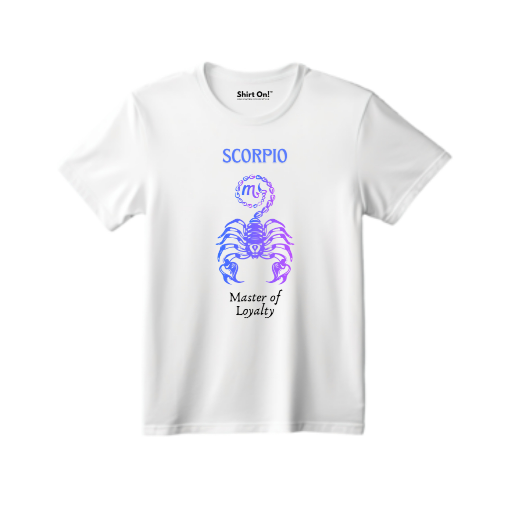 Kaos Baju Zodiak Scorpio 6