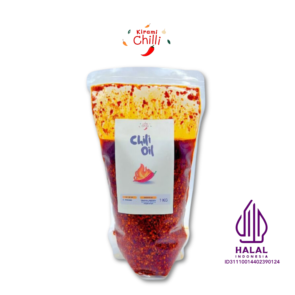 

BrontusID - KIRAMI Chili Oil Halal 1KG - Original Kirami