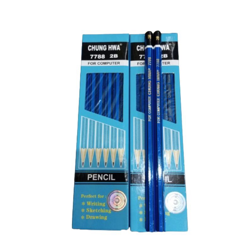 

Pensil 2B Chung Hwa For Computer(12Pcs)