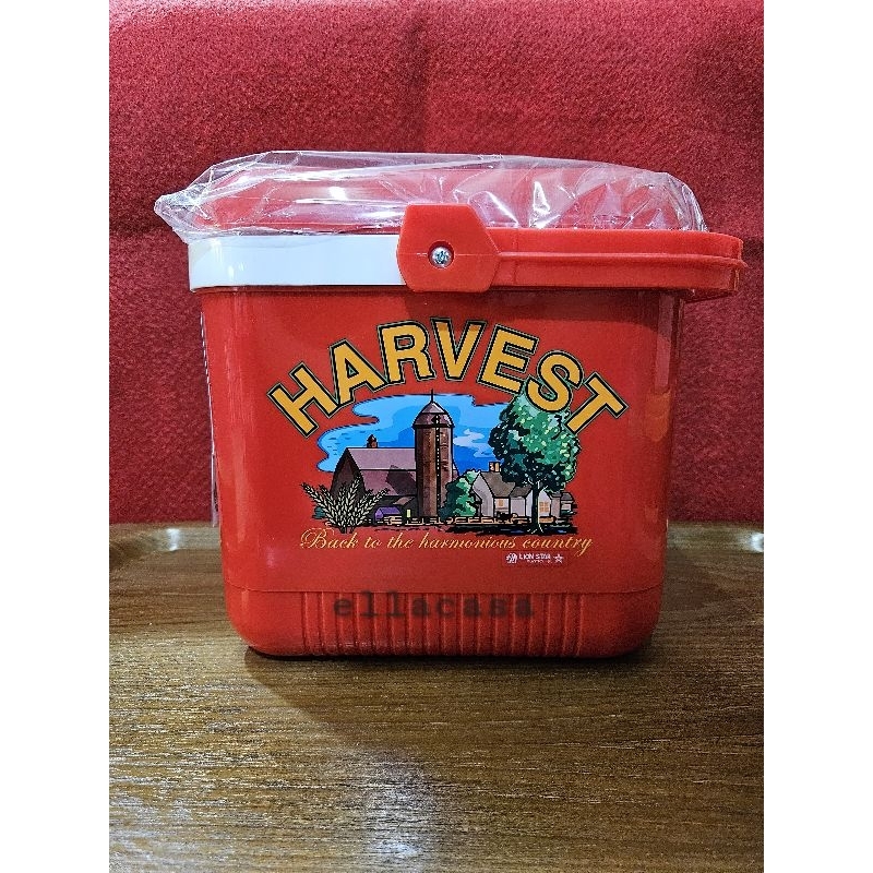 Termos Nasi/Es Segi Lion Star Harvest 6L / Square Rice/Ice Box