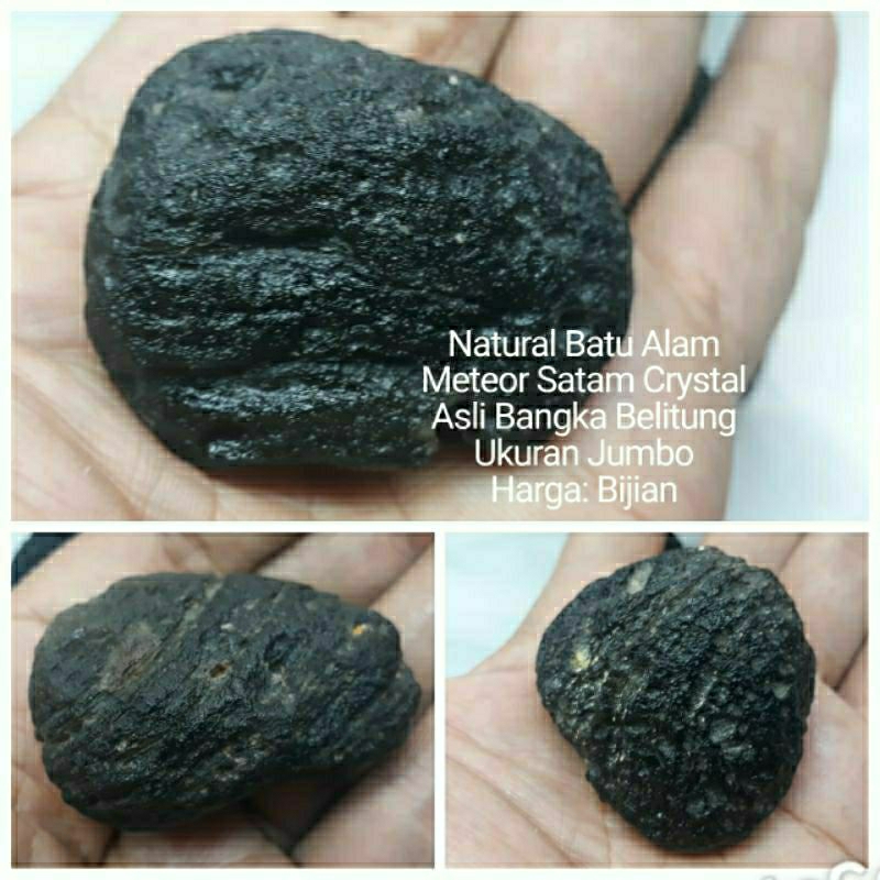 BATU NATURAL METEOR/MOLDOVITE KRISTAL