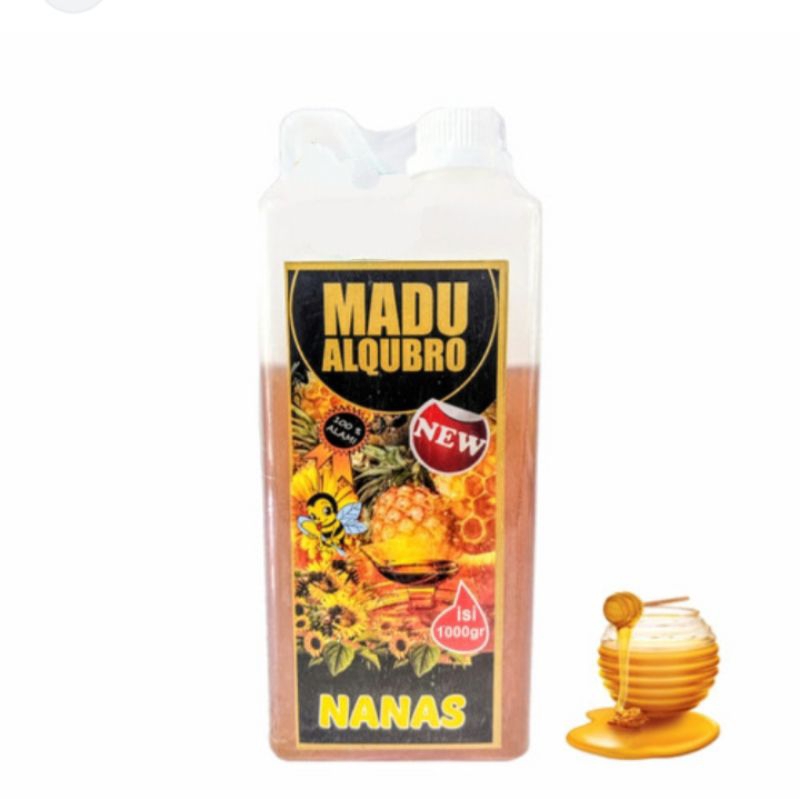 

madu Al qubro nektar nanas kemasan 1kg